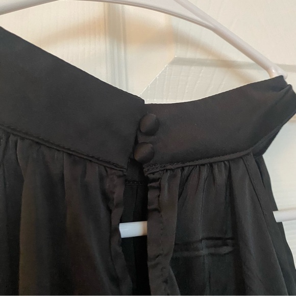 Semi Formal Black Silk Dress - Picture 3 of 3